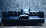 Bull Couch 2 Seater ( Faux Black) - Image 2