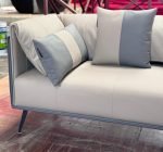 Oxford Sleek Exclusive 3+2+1 Leather Sofa - Image 7