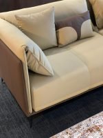 Oxford Sleek Exclusive 3+2+1 Leather Sofa - Image 5