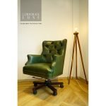 Faux Revolving Chair – Luxury High-Back Executive Seating - Image 7