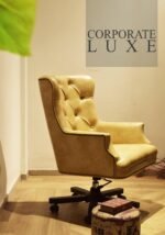 Faux Revolving Chair – Luxury High-Back Executive Seating - Image 16