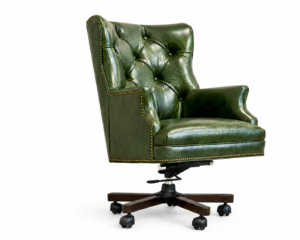 Faux Revolving Chair – Luxury High-Back Executive Seating - Image 13
