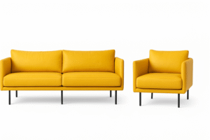 Oxford Sleek Premium 3+2+1 Leather Couch - Image 4