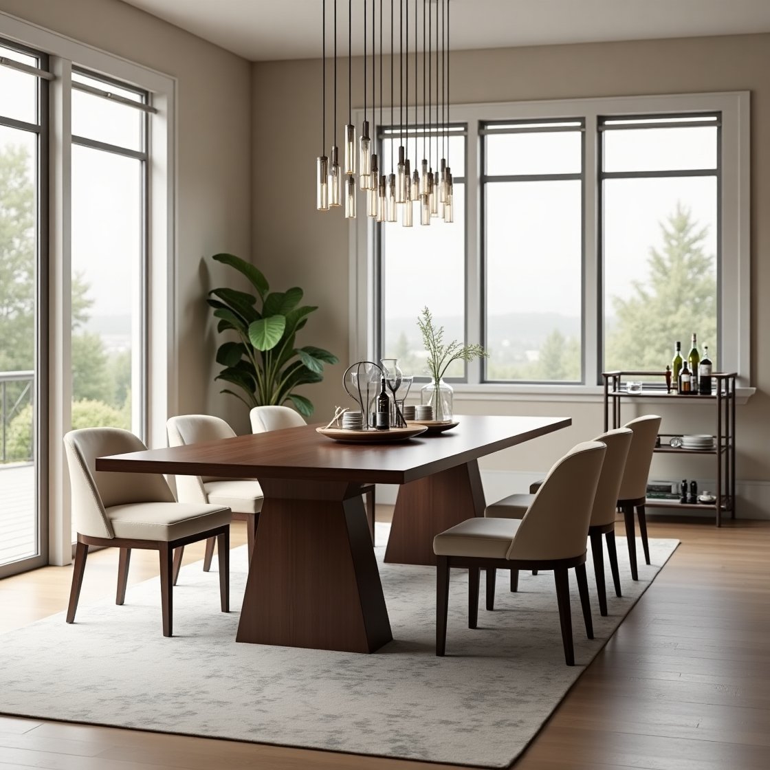 modern dining