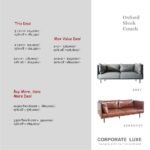 OxFord Sleek 2 Seater Leather Couch - Image 7