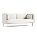 Oxford Sleek 2 Seater Fabric Sofa