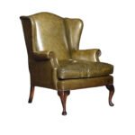 Classic Wingback Chair CL-HBW-024 with Rolled Arms