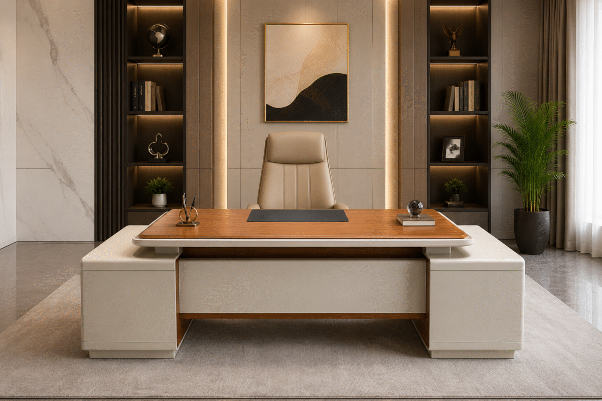 Legacy Boss Desk - Image 5
